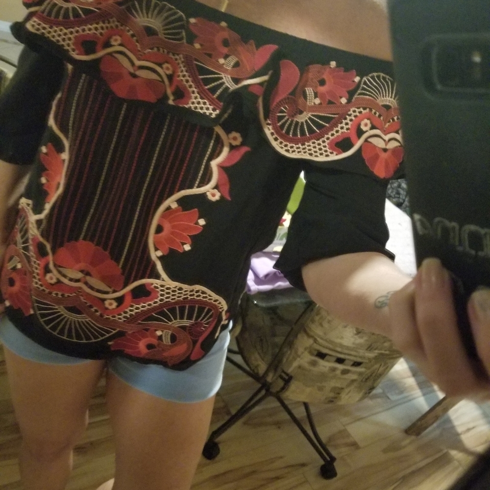 Off the shoulder  summer top